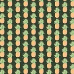 Pineapple Green Play Mat (Square) Front