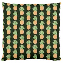 Pineapple Green Large Cushion Case (one Side) by ConteMonfrey