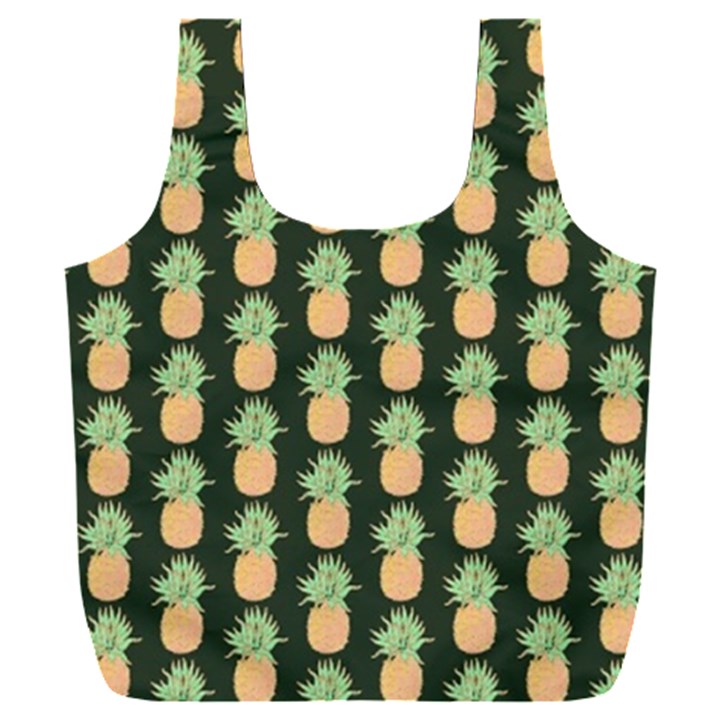 Pineapple Green Full Print Recycle Bag (XXL)