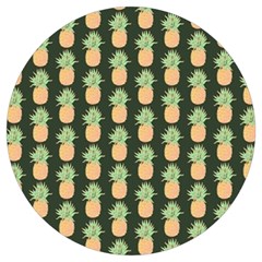 Pineapple Green Round Trivet