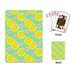 Green lemons Playing Cards Single Design (Rectangle)