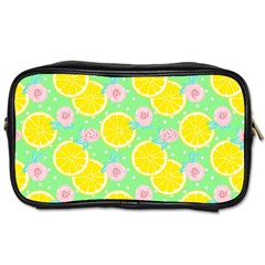 Green lemons Toiletries Bag (Two Sides)