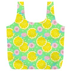 Green lemons Full Print Recycle Bag (XXL)