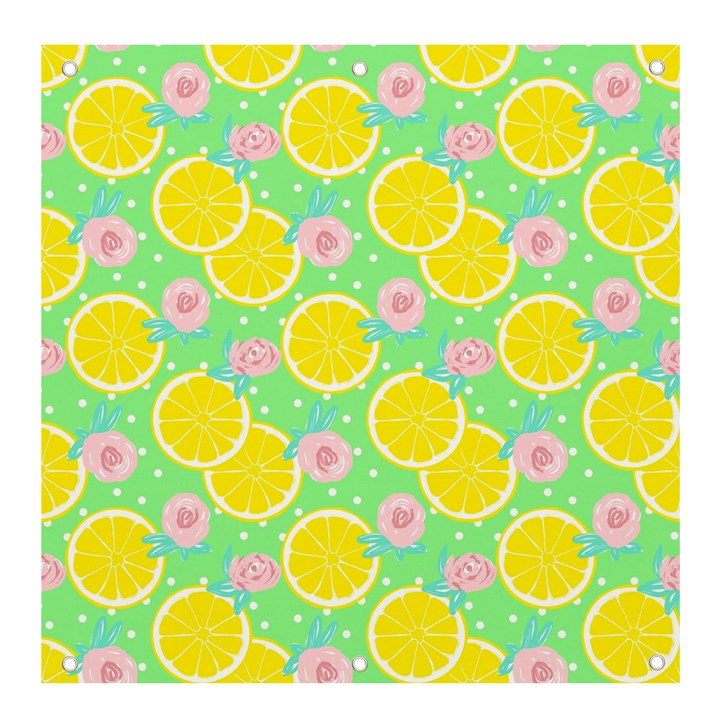 Green lemons Banner and Sign 4  x 4 