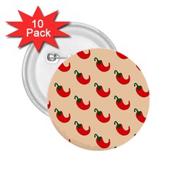 Small Mini Peppers Pink 2 25  Buttons (10 Pack)  by ConteMonfrey