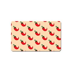 Small Mini Peppers Pink Magnet (name Card)