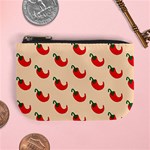 Small Mini Peppers Pink Mini Coin Purse Front