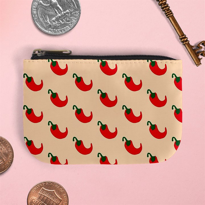 Small Mini Peppers Pink Mini Coin Purse