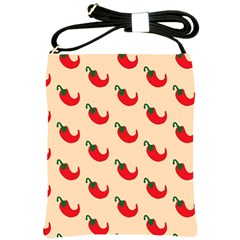 Small Mini Peppers Pink Shoulder Sling Bag by ConteMonfrey