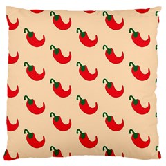 Small Mini Peppers Pink Large Cushion Case (two Sides) by ConteMonfrey