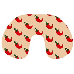 Small Mini Peppers Pink Travel Neck Pillow by ConteMonfrey