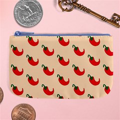 Small Mini Peppers Pink Large Coin Purse by ConteMonfrey