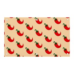 Small Mini Peppers Pink Banner And Sign 5  X 3 