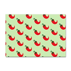 Small Mini Peppers Green Sticker A4 (10 Pack) by ConteMonfrey