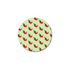 Small Mini Peppers Green Golf Ball Marker (4 Pack) by ConteMonfrey