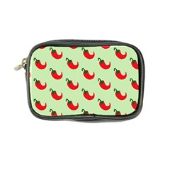 Small Mini Peppers Green Coin Purse by ConteMonfrey