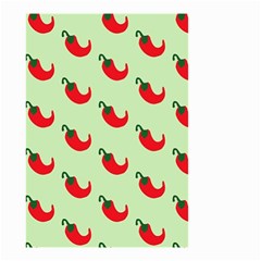 Small Mini Peppers Green Small Garden Flag (two Sides) by ConteMonfrey