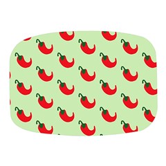 Small Mini Peppers Green Mini Square Pill Box by ConteMonfrey