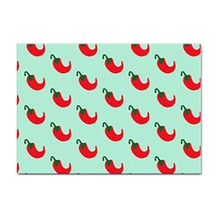 Small Mini Peppers Blue Sticker A4 (10 Pack) by ConteMonfrey