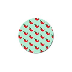 Small Mini Peppers Blue Golf Ball Marker (10 Pack) by ConteMonfrey