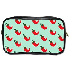 Small Mini Peppers Blue Toiletries Bag (one Side) by ConteMonfrey