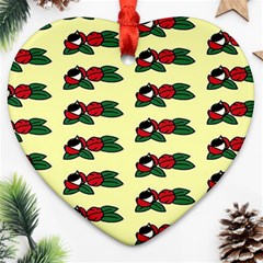 Guarana Fruit Clean Ornament (heart) by ConteMonfrey