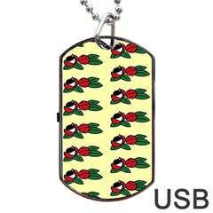 Guarana Fruit Clean Dog Tag Usb Flash (one Side) by ConteMonfrey