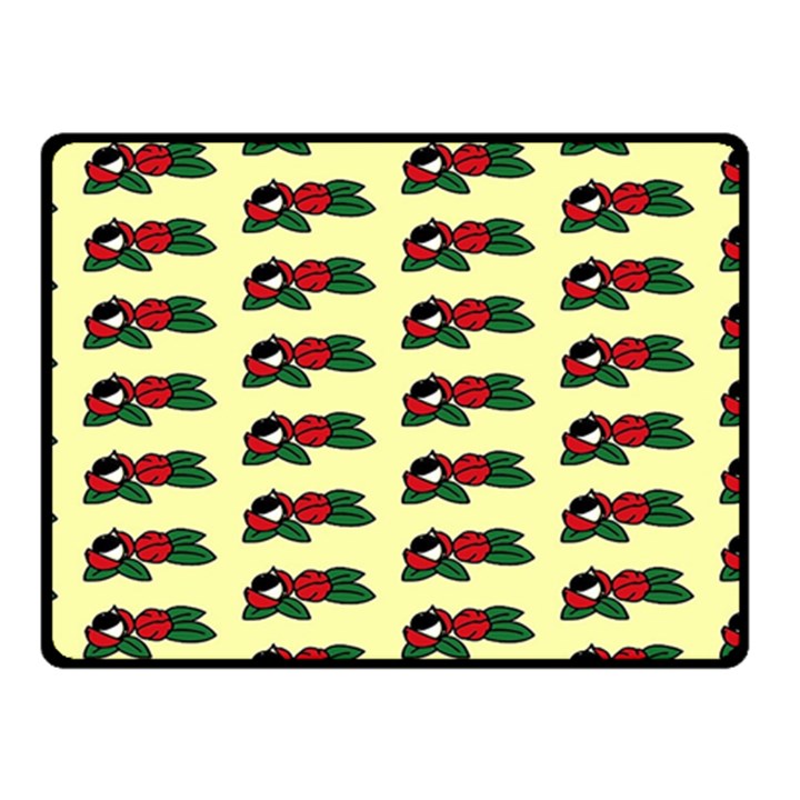 Guarana Fruit Clean Double Sided Fleece Blanket (Small) 