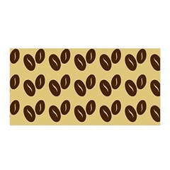 Coffee beans Satin Wrap 35  x 70 