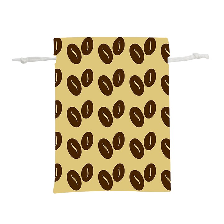 Coffee beans Lightweight Drawstring Pouch (M)