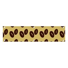 Coffee beans Banner and Sign 4  x 1 