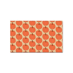 Cute Pumpkin Sticker (Rectangular)