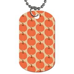 Cute Pumpkin Dog Tag (One Side)