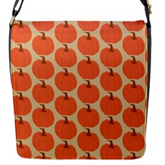 Cute Pumpkin Flap Closure Messenger Bag (S)