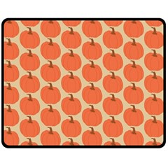 Cute Pumpkin Double Sided Fleece Blanket (medium)  by ConteMonfrey