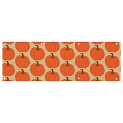 Cute Pumpkin Banner and Sign 9  x 3 