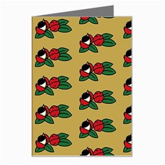 Guarana Fruit Brown Greeting Card by ConteMonfrey