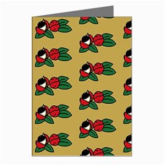 Guarana Fruit Brown Greeting Cards (pkg Of 8) by ConteMonfrey