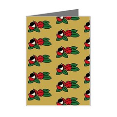 Guarana Fruit Brown Mini Greeting Card by ConteMonfrey