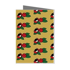 Guarana Fruit Brown Mini Greeting Cards (pkg Of 8)