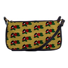 Guarana Fruit Brown Shoulder Clutch Bag by ConteMonfrey