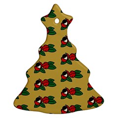 Guarana Fruit Brown Ornament (christmas Tree) 