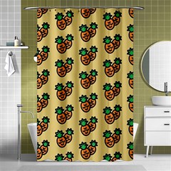 Pastel Pineapple Shower Curtain 48  X 72  (small)  by ConteMonfrey