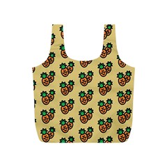 Pastel Pineapple Full Print Recycle Bag (s) by ConteMonfrey