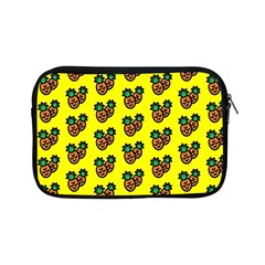 Yellow Background Pineapples Apple Ipad Mini Zipper Cases by ConteMonfrey