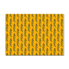 Yellow Lemon Branches Garda Sticker A4 (100 Pack) by ConteMonfrey