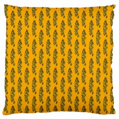 Yellow Lemon Branches Garda Large Flano Cushion Case (two Sides) by ConteMonfrey