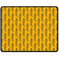 Yellow Lemon Branches Garda Fleece Blanket (medium)  by ConteMonfrey