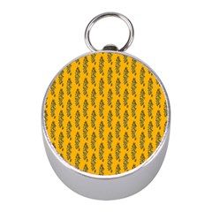 Yellow Lemon Branches Garda Mini Silver Compasses by ConteMonfrey