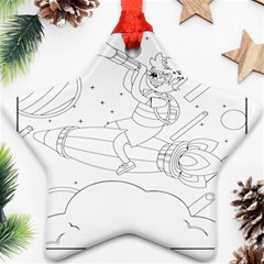 Little Boy Explorer Star Ornament (two Sides) by ConteMonfrey